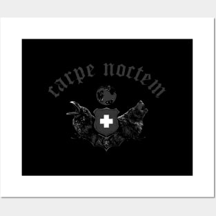 carpe noctem Posters and Art